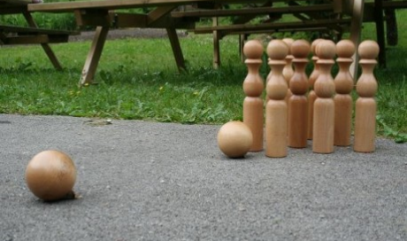 Jeux de quilles en bois à Anse - LMS Park